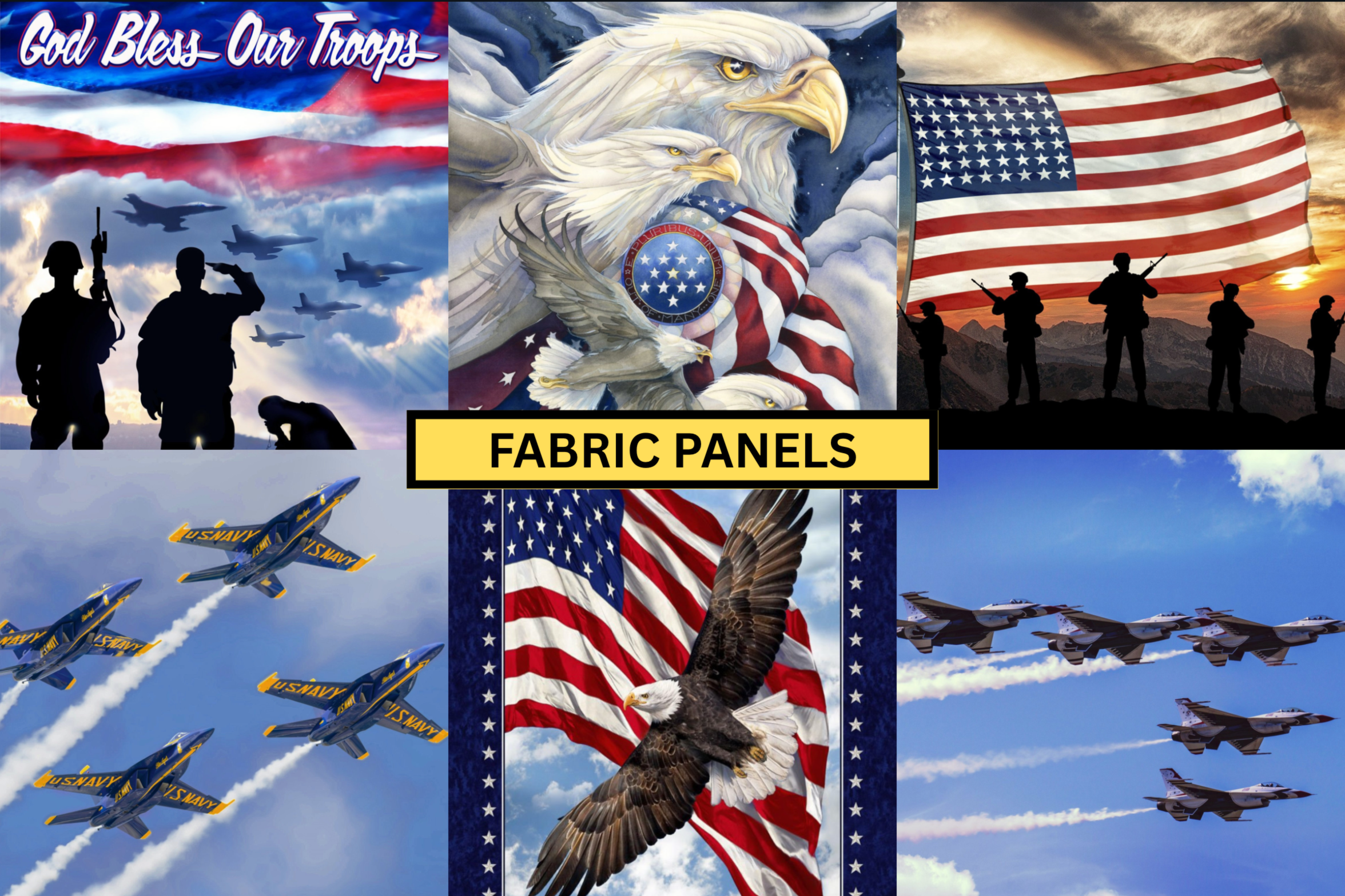 Fabric Panels/Thread