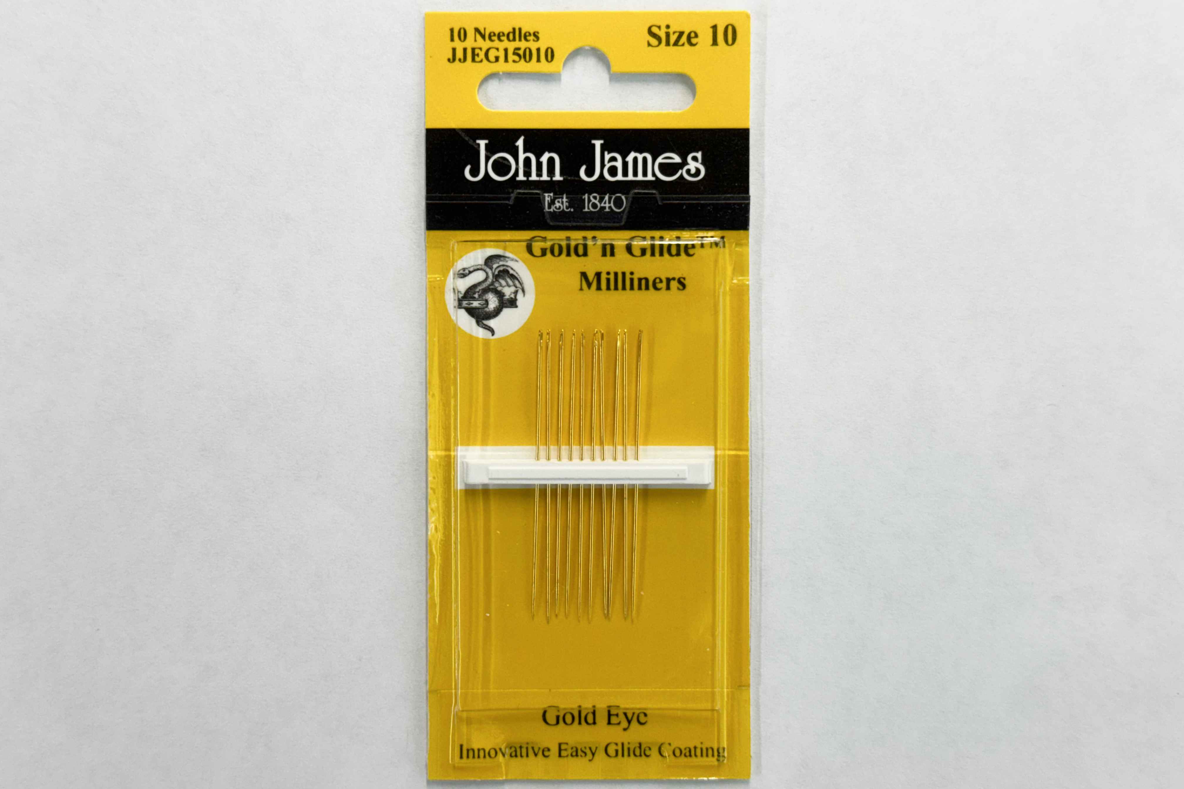 John James Needles - Gold'n Glide Milliners/Straw Needles
