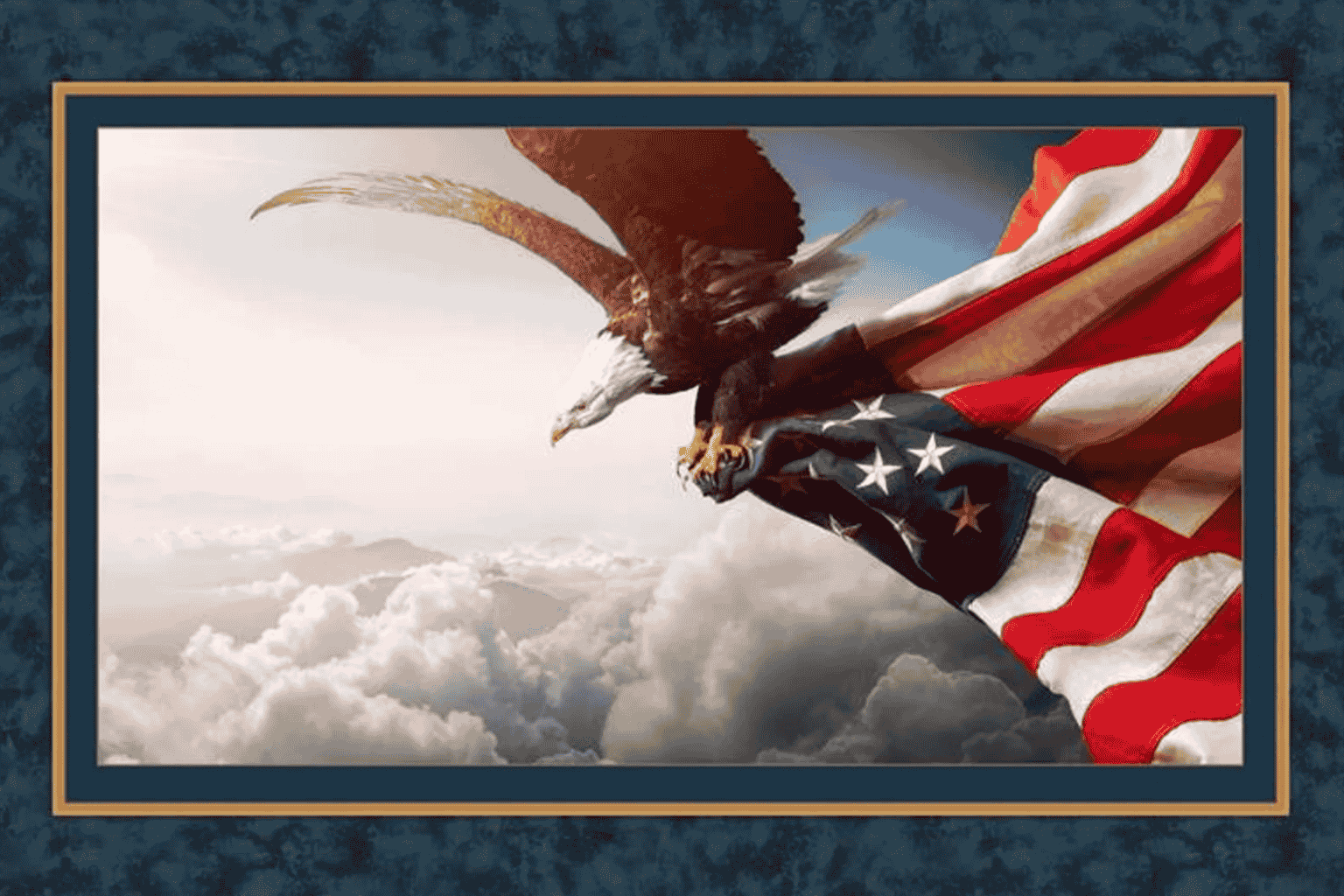 Flight of Freedom Fabric Panel