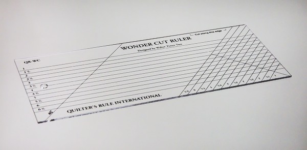 Quilter's Rule Wonder Cut Ruler